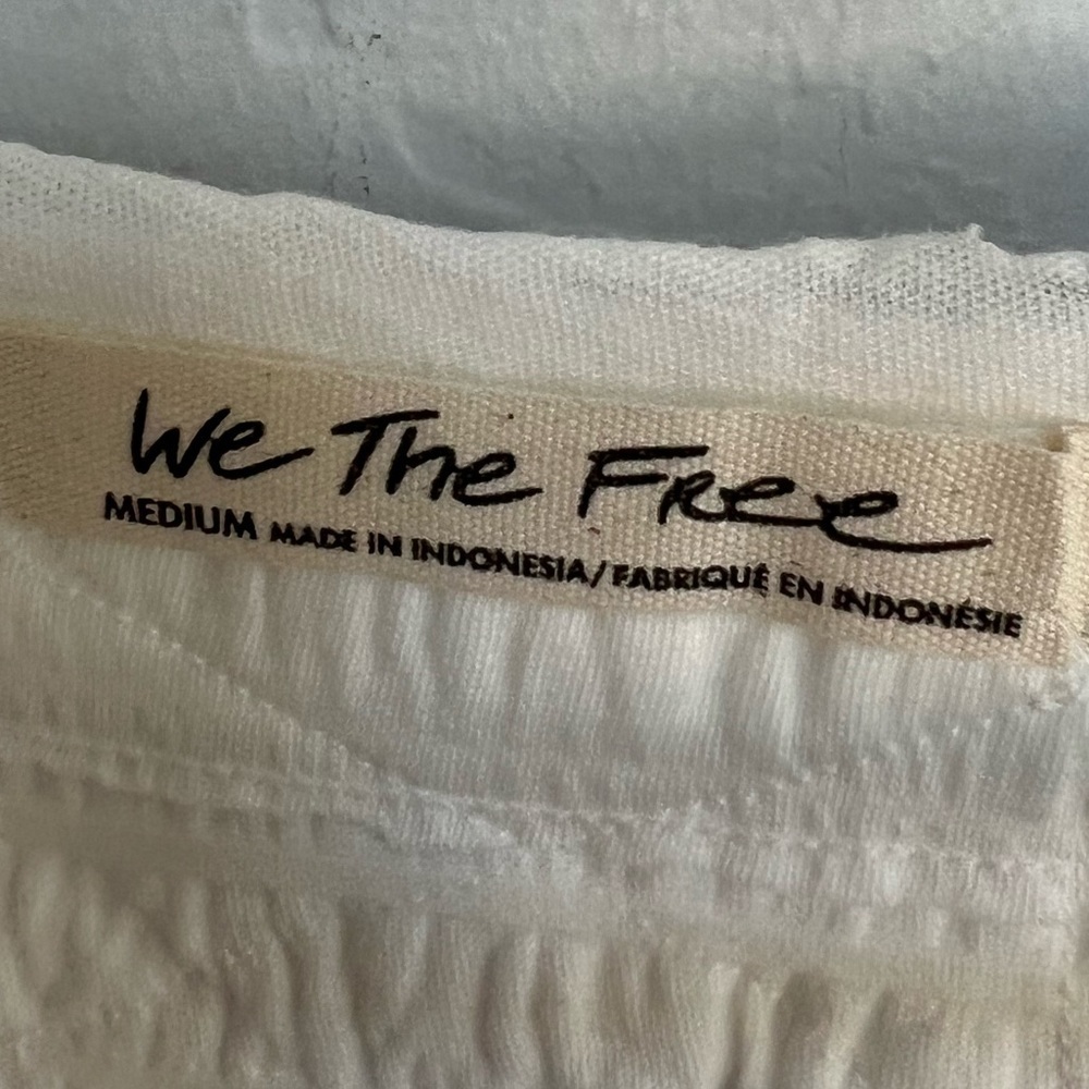 Free People Sugar Cube Tee size medium - Picture 6 of 8
